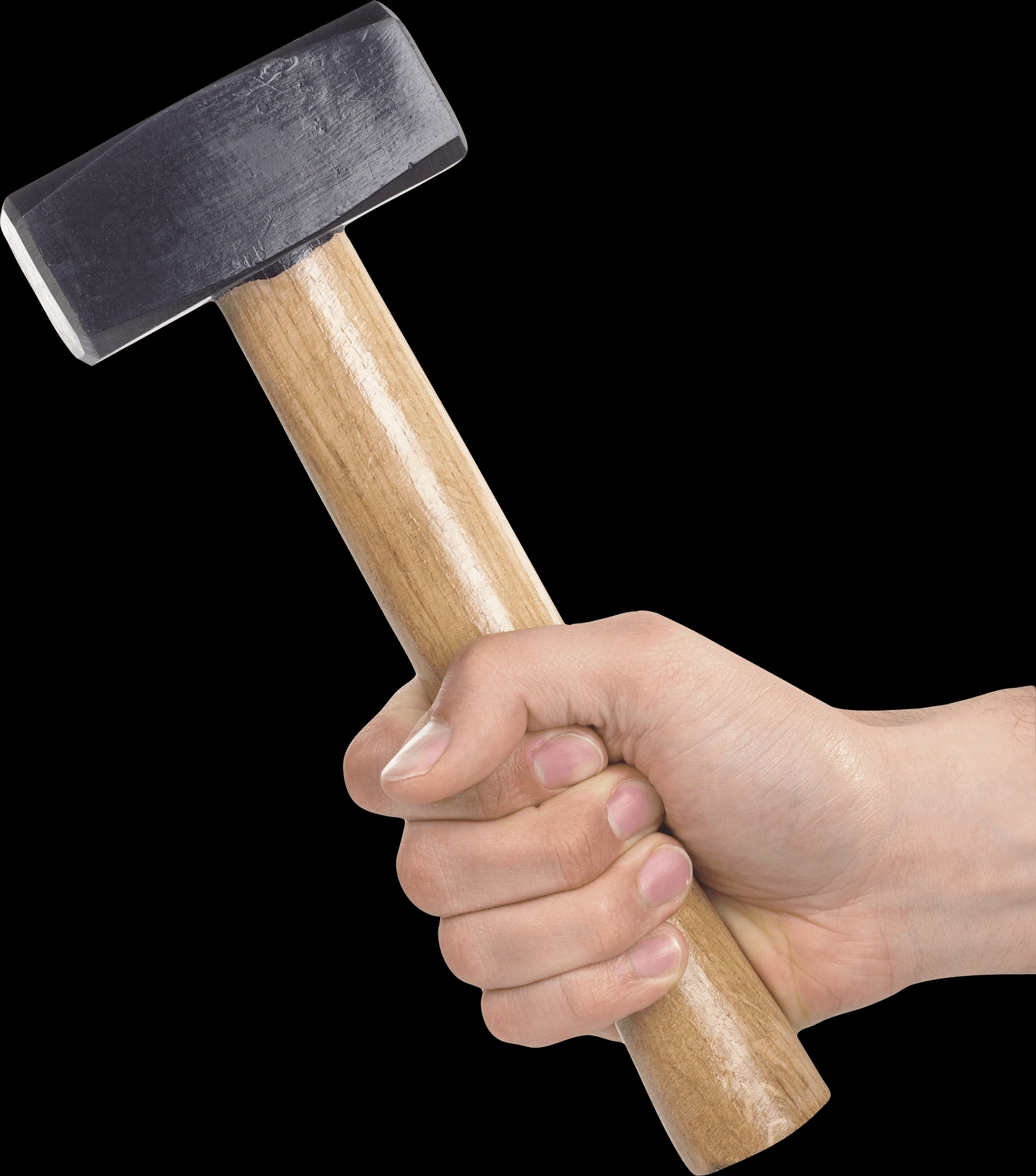 hands a  hammer