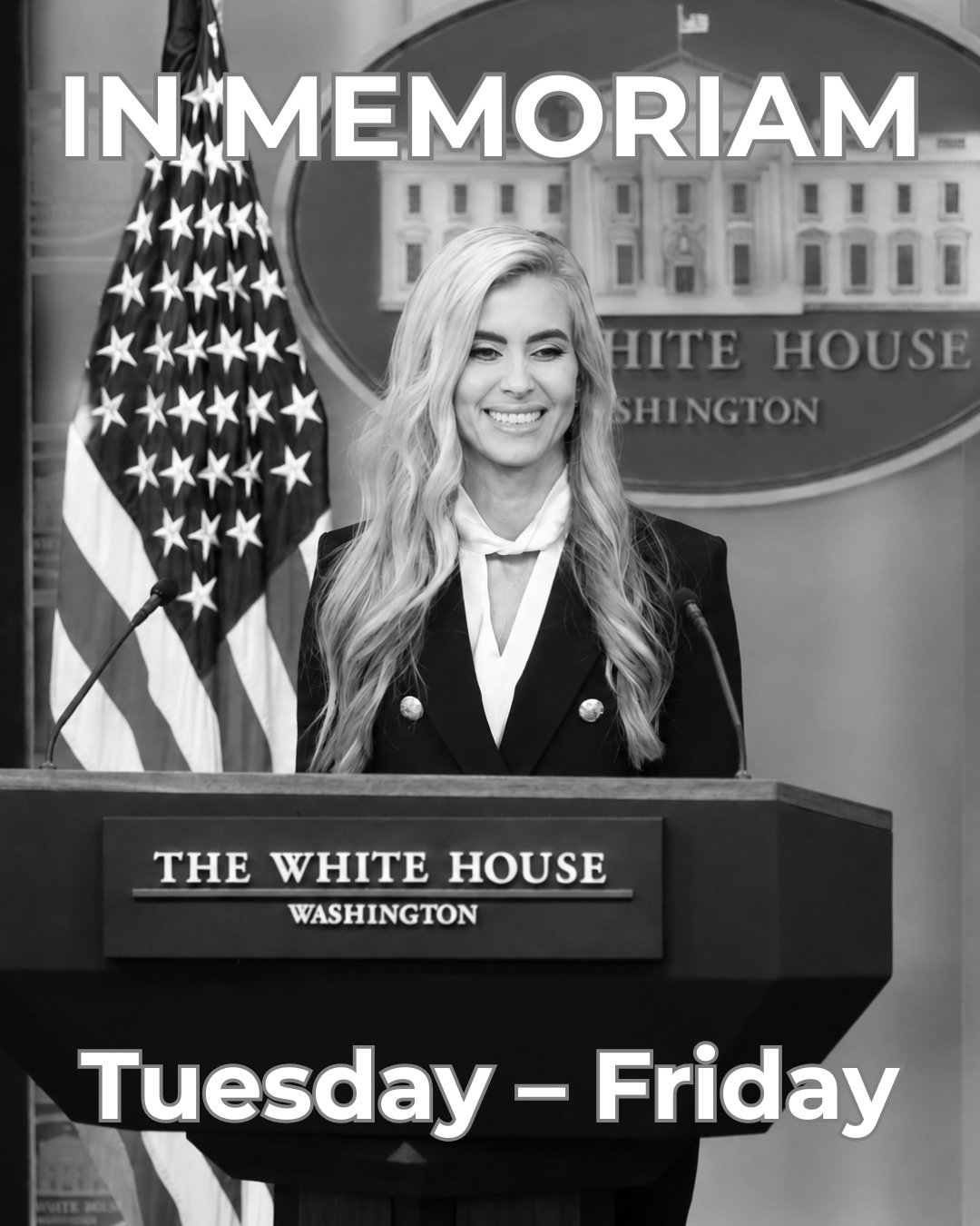 Caption: In Memoriam — Tuesday - Friday