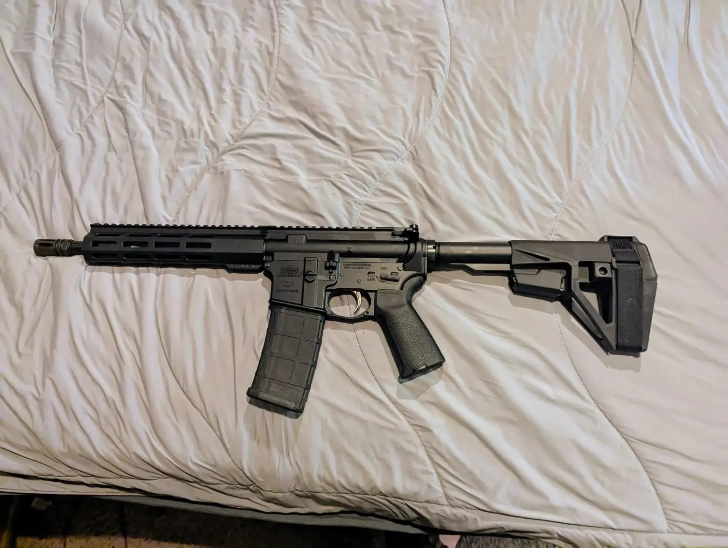 Under US law, this is a perfectly legal pistol