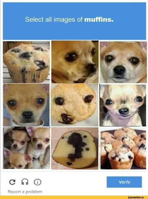 that muffin / chihuahua captcha meme with the black heart potato subbed in to a square
