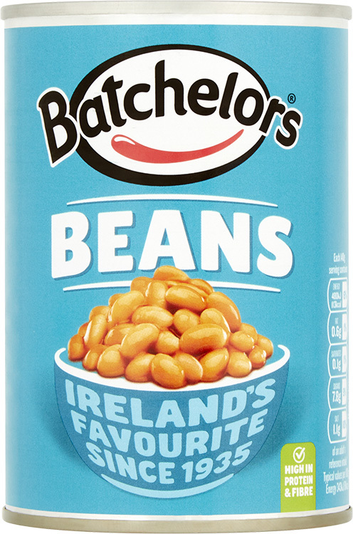 A can of batchelors beans (superior to Heinz in every way) 