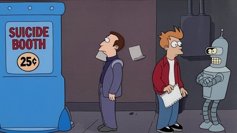 suicide booth futurama