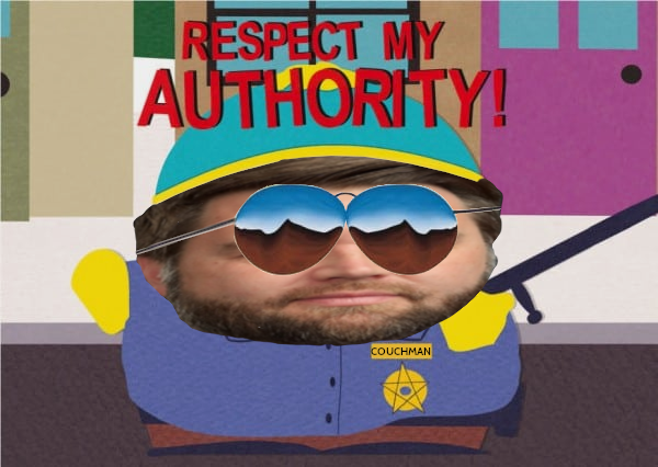 Respect my authority!