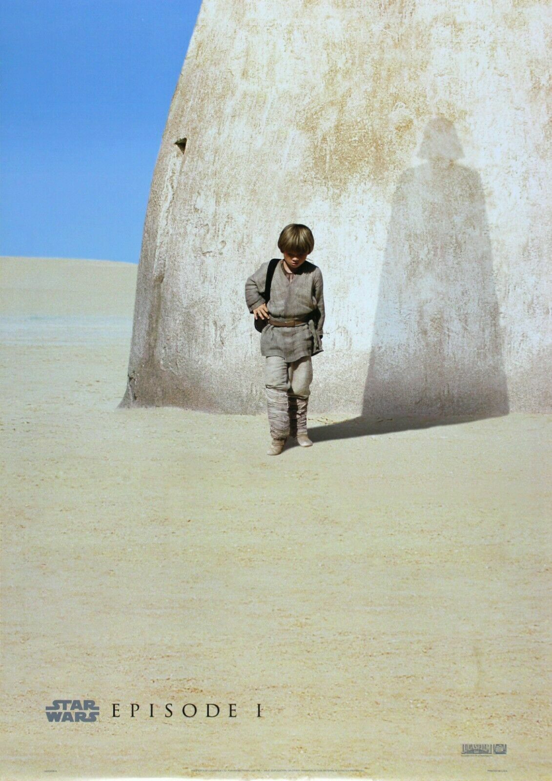 First teaser poster for The Phantom Menace.