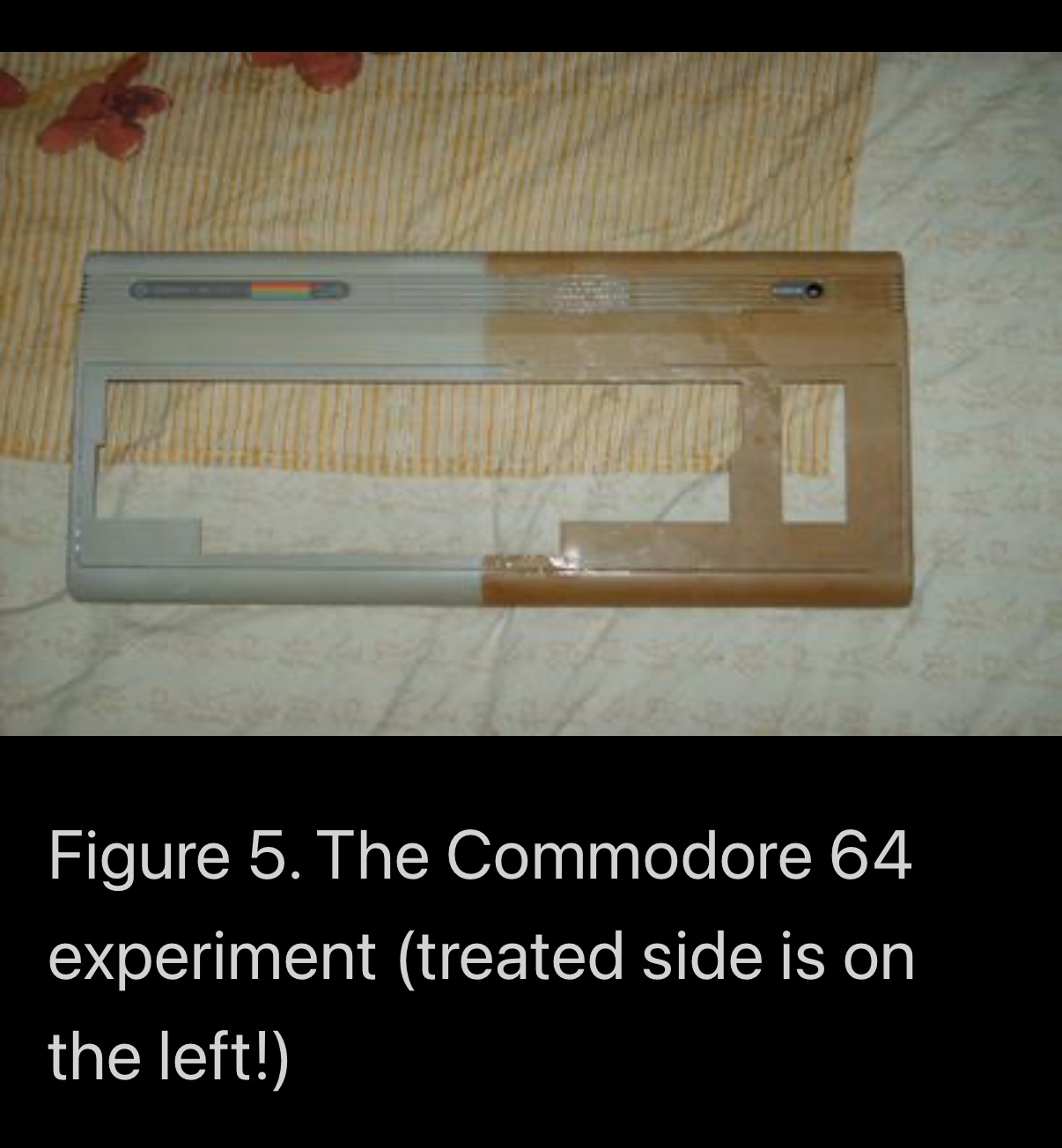 Commodore screenshot from above article