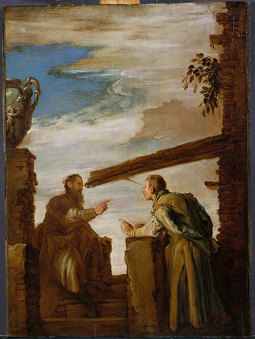 The Parable of the Mote and the Beam by Domenico Fetti c. 1619